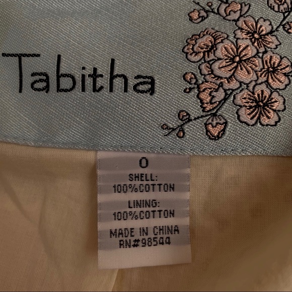 Tabitha Beige Eyelet Ruffle Jacket Blazer Sz 0 - Picture 5 of 8